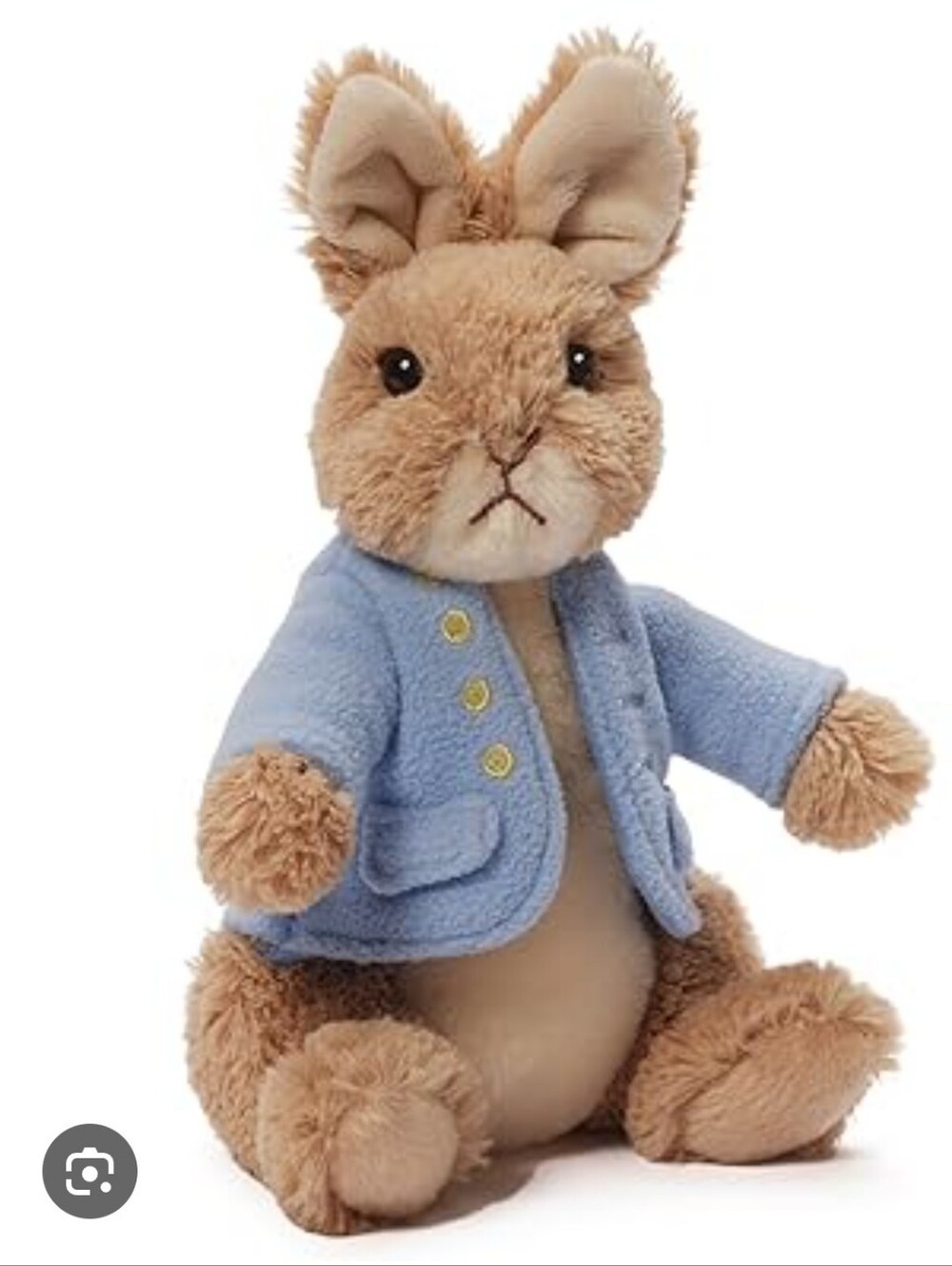 Gund Peter Rabbit Plush Bunny Toy with Light Blue Jacket - Picture 1 of 5
